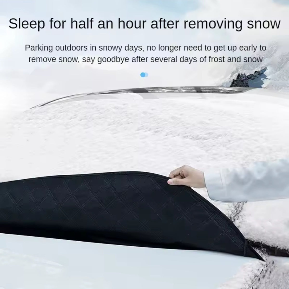 All-Weather Magnetic Windshield Snow Cover